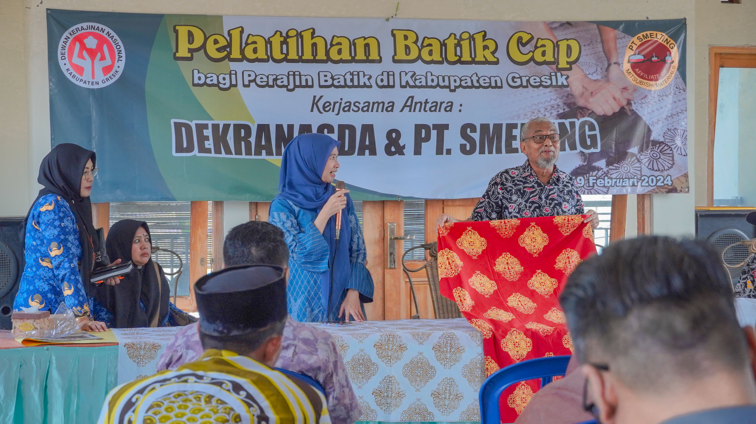 Pelatihan batik CAP bagi perajin batik di Kabupaten Gresik